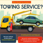 When You Should Contact a Towing Service - Infograph